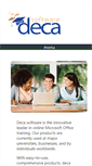 Mobile Screenshot of decasoftware.com